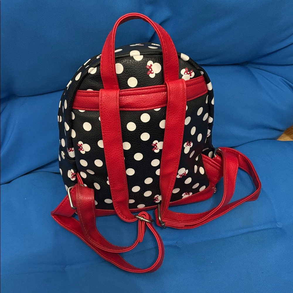 Disney Parks Mini Backpack Adjustable Straps Gently Used Very Spacious NWOTS - Picture 2 of 9